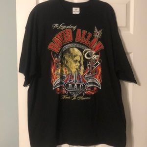 David Allen Coe concert tshirt